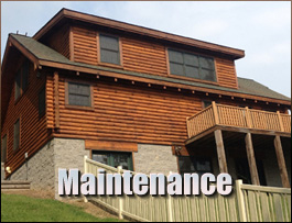  South Point, Ohio Log Home Maintenance